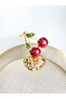 30 cm Cherry Detail Gold Serving Protector / Presentation Holder / Wire Fan Cover - 3