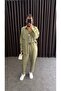 Women's Linen Shirt Pants Set Çağla - 2