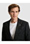 Black Wool Blend Ex. Slim Fit Jacket 50291928-Vr046 - 2