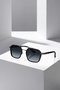 Men's Sunglasses with Uv400 Protection Black Anthracite Color Plg-2119C1