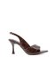 161 Ka104/3 Brown Women's Heeled Shoes