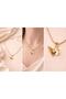 Steel Zircon Stone Butterfly Necklace - 4