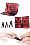 Gldisptm 17 Piece Manicure Set Hand and Foot Care File Tweezers (30418) Nail Cleaning - 4