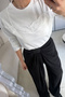 Pleated Draped Premium Trousers - 2