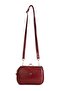 4-Compartment Clip-On Lined Soft Leather Hand and Shoulder Bag, Crossbody Women's Bag - 4
