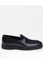 Italian Style Internal and External Natural Leather Nubuck Men's Shoes Navy Blue T14897 - 4