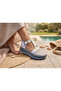 Genuine Leather Mesh Straw Sole Women's Sandals