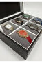 6-Compartment Faux Leather Covered Watch Organizer - 5
