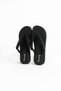 Sandy Women's Black Beaded Stylish and Comfortable Flip Flops for Beach and Pool - 2