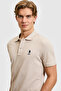 Men's Slim Fit Polo Neck Stone Basic T-Shirt 50322304-Vr049 - 2
