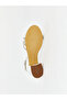 White Shiny Stone Girl Child Heeled Shoes - 4