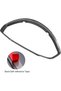 Honda Civic 11. Generation 2021–2026 Compatible, Carbon Fiber Frame for Dashboard (Single Piece) - 5