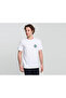 تي شيرت رجالي كاجوال من M Button Stamp Scripted Ss Tee 9110881100 باللون الأبيض - 4