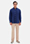Ds Damat Comfort Fit Beige 100% Linen Jogger Pants - 2