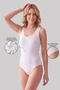 Women's Badi Zıbın Body Wide Strap Buckle Elastane 1-Piece-Comfortable Underwear - 2