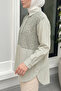 Lace Detailed Front Tunic 61640 - Mint Green - 2