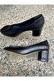 Black Outer Material, Leather Buckle Accessories, Thick Heel Women's Shoes - 2