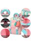 Cute Kids Backpack with Lightweight and Adjustable Straps - 3-7 Years Old Kindergarten and Daycare Bag - 7