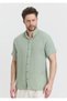 Heaven 4050 muslin collar oversized short sleeve men's shirt - 3