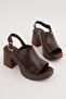 Mnr-1508 Block Heel Belt Li Sandals - 2