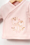 Cute Mother Giraffe 10 Piece Newborn 100% Cotton Hospital Release Zibin Set - 2
