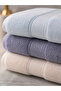 3-Piece 100% Cotton 50X90 cm Hand, Face and Head Towel Set - 3