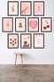 10-Piece Frame Look Pastel Set |   Baby Room |   Nursery Painting Set 15X20 cm Mdf Uv Printing - 2