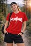 Premium Hunting2 Printed Hunter Theme Unisex Oversize Women's T-Shirt Men's T-Shirt Cotton Oversize T-Shirt - 3