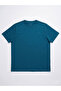 Indigo Short Sleeve Crew Neck Men's T-Shirt - 2