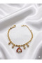 Premium cm Stamped / Ladybug Pearl Detailed Bracelet - 2