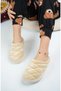 Papuç Sepeti 2476 Women's Fluffy Furry House-Carpet Slippers - 2
