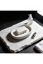 Minimal Concrete Oval Soap Dish with Drainage Holes Bathroom Organizer - 4