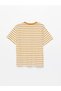 Lcw Kids Yellow Comfortable Fit Crew Neck Short Sleeve Boys' T-Shirt - 2