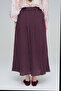 Women's Striped Elastic Waist Lined Maxi Skirt - 4