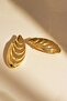 Midye Gold Women's Steel Earrings