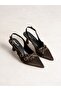Zenvi̇a Brown Heeled Women's Shoes - 4