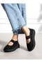 Polvera Black Stone Detailed Women's Sneakers - 4