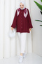 Women's Scarf Wide Sleeve Detailed Shirt - 5