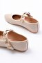 Inf-6363 Beige Hard Hat Buckle Casual Shoes - 5