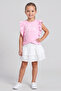 Girl's Ruffle Detailed Embroidered Skirt Set