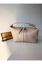 Women's Beige Aura Mini Bag – Minimal Design Shoulder & Hand Bag - 2