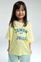 Girl's Lemon Print Shorts Set 8-15 Years Light Yellow - 2
