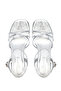 Women's Lame Heeled Shoes - 5
