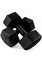 6 Kg Hexagonal Dumbbells [2 Piece] Set PVC Coated Hand Weights Anti-Slip Anti-Roll Home Gym Fitness Equipment for Strength