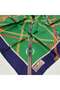 Tivil Pure Silk Scarf 1353 - 15 Green Belt Pattern - 2