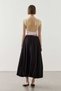 Vual Balloon Skirt Black - 5