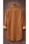 100% Cotton Linen, Breathable, Light Textured, Button-Up Collar, Men's Linen Shirt - 2