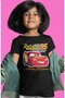 Lightning Mcqueen Lightning Cars Printed Unisex Cartoon Kids T-Shirt (1-12 Years) - 2