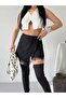 Women's Lace Detailed Shorts Skirt - 3