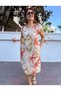 Italian Kaşkorse Linen Lily Dress Beige - 5